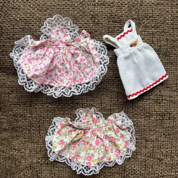 2대 리카짱 3대 리카짱 에이프런 세트