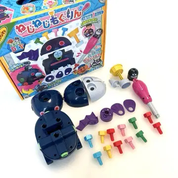 새상품급 [ 호빵맨 ] 쿠미타테 DIY 나사나사 두더지(박스 포함)