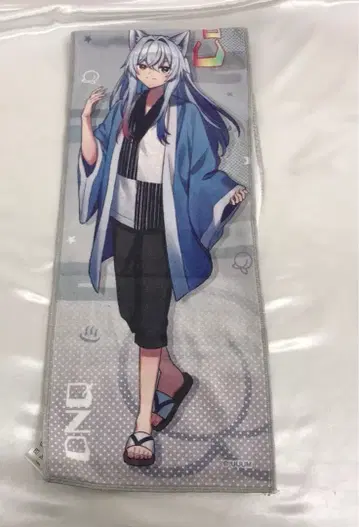 도누쿠 머플러 타월 컬러풀 피치 x 극락탕