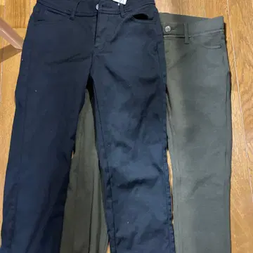 시마무라 CLOSSI PREMIUM 스키니 팬츠 블랙 카키