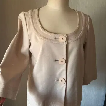 프로포션 바디 드레싱 노카라 숏 자켓