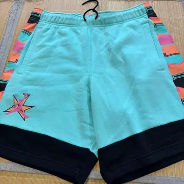 조던 민트 그린 블랙 숏팬츠 L