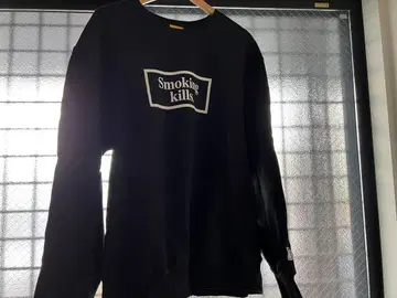 Smoking kills 트레이닝복 #FR2 블랙