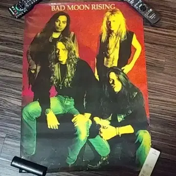 미사용 BAD MOON RISING 칼 스완 더그 알드리치