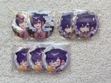 UMM 세모 깃발 BBQ 콜라보 캔뱃지 루카와