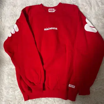 [ 새상품급 ] mikiHOUSE 레드 트레이닝복 M