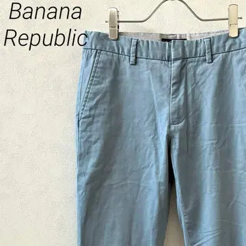 바나나 리퍼블릭 치노 팬츠 테이퍼드 포켓 부착 스트레치
