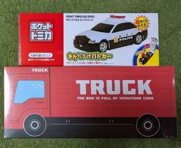 포켓 토미카 정리 파출소, TRUCK 미니카 48대 트럭형 박스