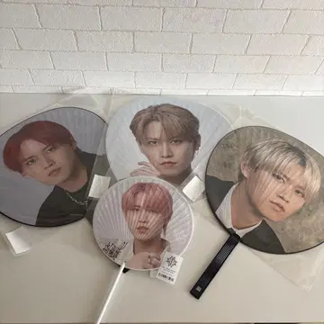 JO1 시로이와 루키 부채 세트