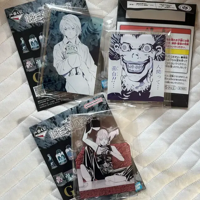 비닐미개봉) 데스노트 제일복권 G상 아크릴스탠드