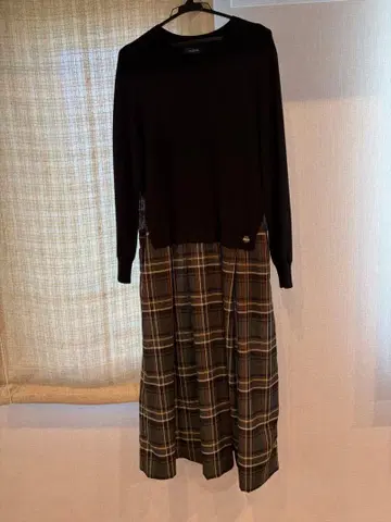 새상품급 잉게홀그 긴팔 니트 원피스.