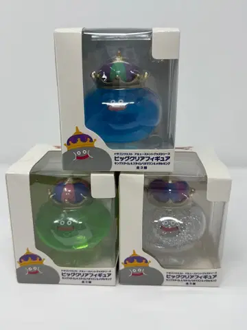 드래곤 퀘스트 킹 슬라임 반짝이는 피규어 3종 세트