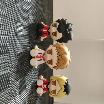 배구 캐릭터 피규어 3개 세트