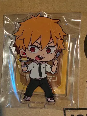 극장판 체인소 맨 레제편 아크릴 스탠드 덴지 애니메이트 포인트 경품