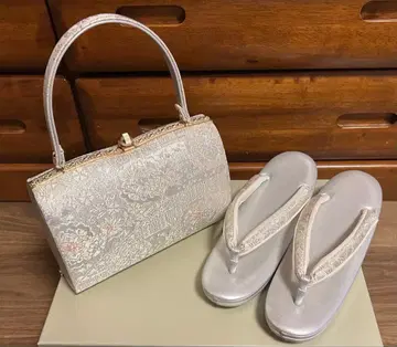 실버 일본 의류용 백과 일본 나막신 세트