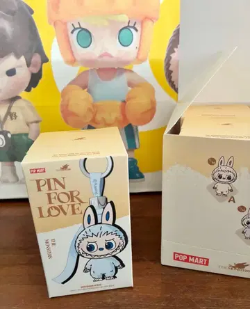 미개봉 POPMART 정품 LABUBU PIN FOR LOVE 1개
