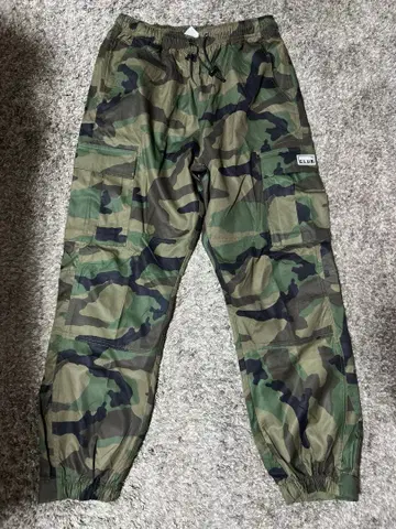 PRO CLUB 나일론 카고 팬츠 카모플라쥬 camo L 사이즈