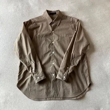 UNTITLED 언타이틀 미사용 셔츠 코튼 100% 카키