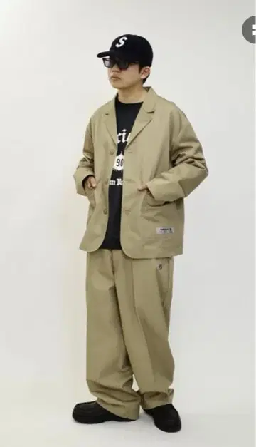 Sourcream 트윌 테일러드 자켓&팬츠 [ 미사용 새상품 ]