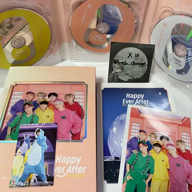 방탄소년단 4기 머스터 디비디 BTS DVD 머사터 지민 포카 팬미팅