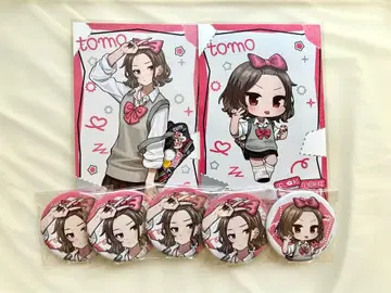 걸즈밴드클라이 갈쿠라 헤이세이 갸루 토모 캔뱃지 특전 엽서