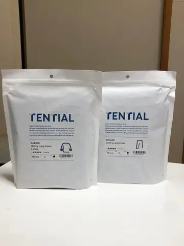 바쿠네 BAKUNE 3D DRY 룸웨어 세트 여성용 S 긴팔 블랙