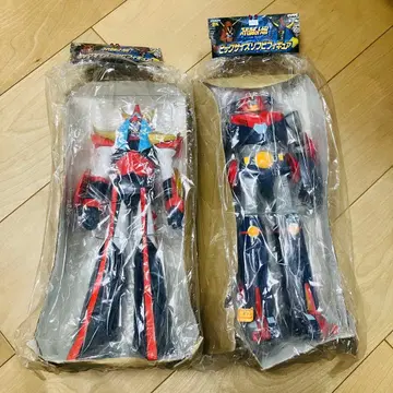 [ 미개봉 세트 ] 슈퍼로봇대전 빅 사이즈 소프트 비닐 피규어