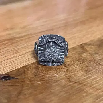 레어 빈티지 실버 925 반지 프리메이슨 16호