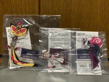 해즈빈 호텔에 오신 것을 환영합니다 아크릴 플레이트 루시퍼 벨벳 서