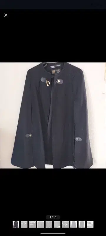 [ 완판템 ] ZARA 판초 코트 케이프 코트 판초