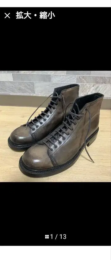 이탈리아제 SILVANO SASSETTI 부츠 남성용 실바노 사세티