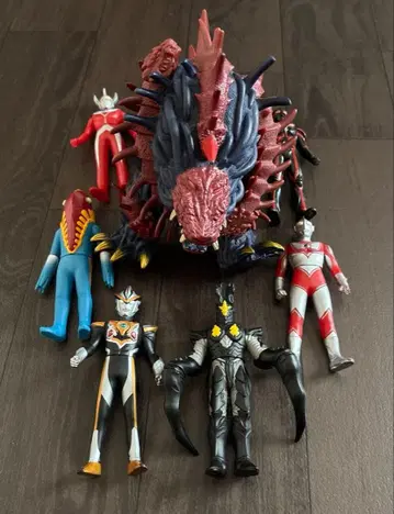 울트라맨 소프트 비닐 7세트