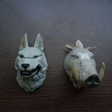 지브리 모노노케 히메 페이스 마그넷 오토시누시 산짐승