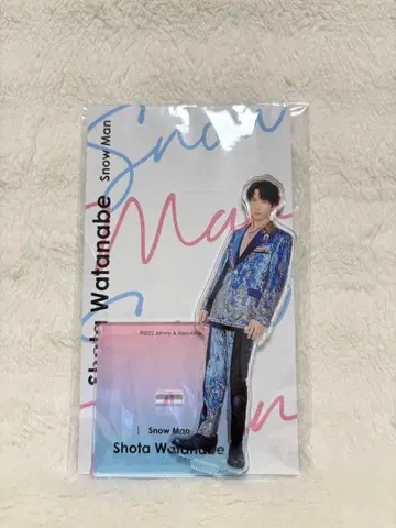 공식 Snow Man 와타나베 쇼타 아크릴 스탠드