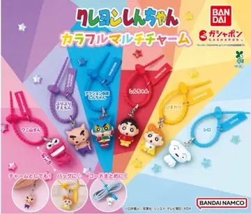 새상품 짱구는 못말려(크레용 신짱) 컬러풀 멀티 참 컴플리트 세트