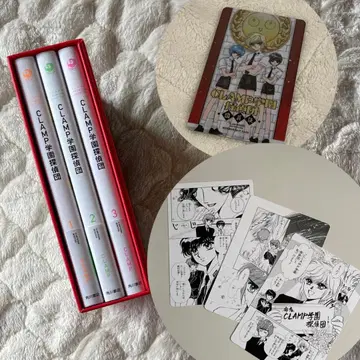 CLAMP 학원 탐정단 전권 수납 박스