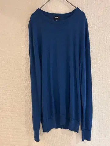 UNIQLO 메리노 크루넥 울 100% L 사이즈