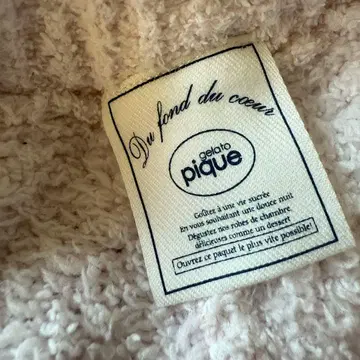 새상품급 gelato pique 룸웨어 핑크