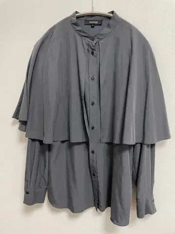 UNTITLED 그레이 긴팔 셔츠 사이즈 2