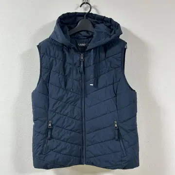 새상품급 랄프 로렌 남성용 다운 베스트 네이비 컬러