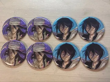 BLEACH WORLD 캔뱃지 쿠치키 뱌쿠야 쿠치키 루키아 세트