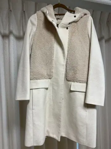 Jewel Changes 플리스 롱 코트 M