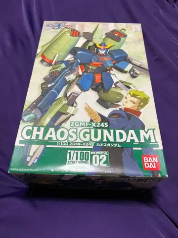 반다이 1/100 ZGMF-X24S 카오스 건담