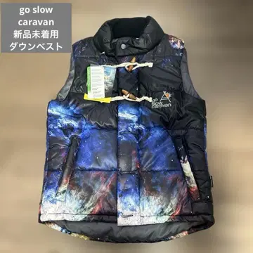 고 슬로우 카라반 우주 패턴 다운 베스트