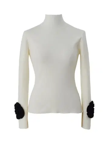 택 포함 새상품 cygne 로즈 터틀 니트 ette 시뉴 니트