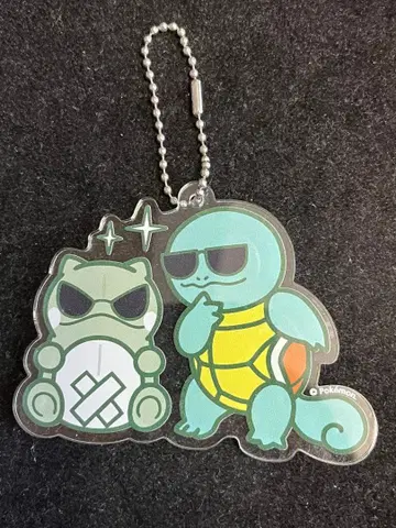 꼬부기 아크릴 참 컬렉션 포켓파를레의 대타 포켓몬