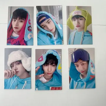 BOYNEXTDOOR WHO! 사전 수록 트레이딩 카드 6장