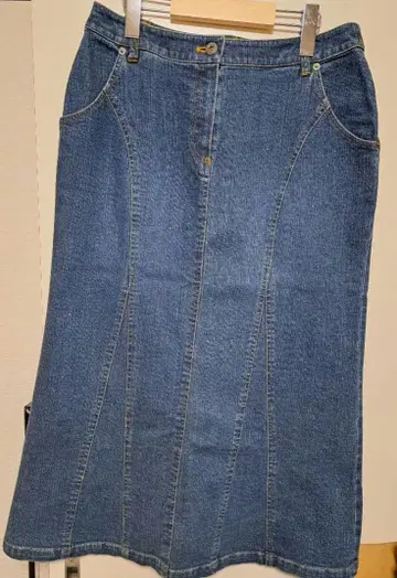 아틀리에 인형 데님 플레어 스커트 42