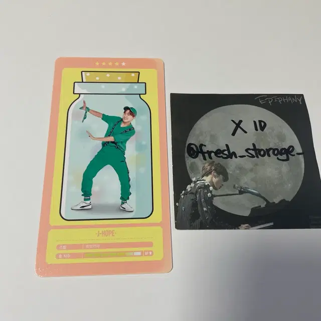 방탄소년단 4기 머스터 클라우드 포카 BTS 머사터 호석 제이홉