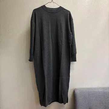 23구 니트 원피스 슬릿